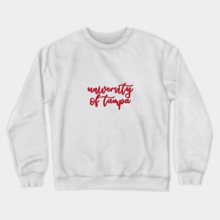 Tampa cursive letters Crewneck Sweatshirt